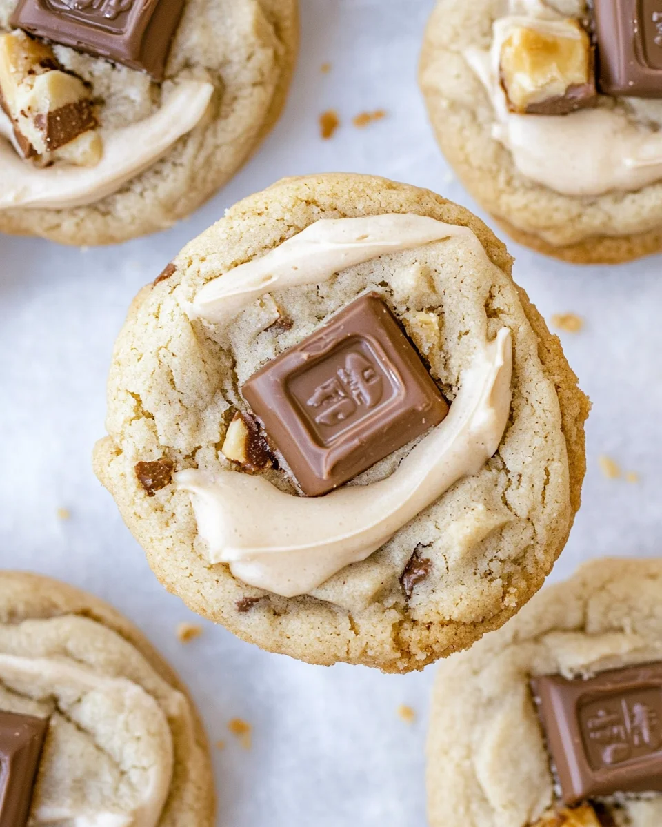 Crumbl Snickers Peanut Butter Cookies Crumbl Snickers Peanut Butter Cookies