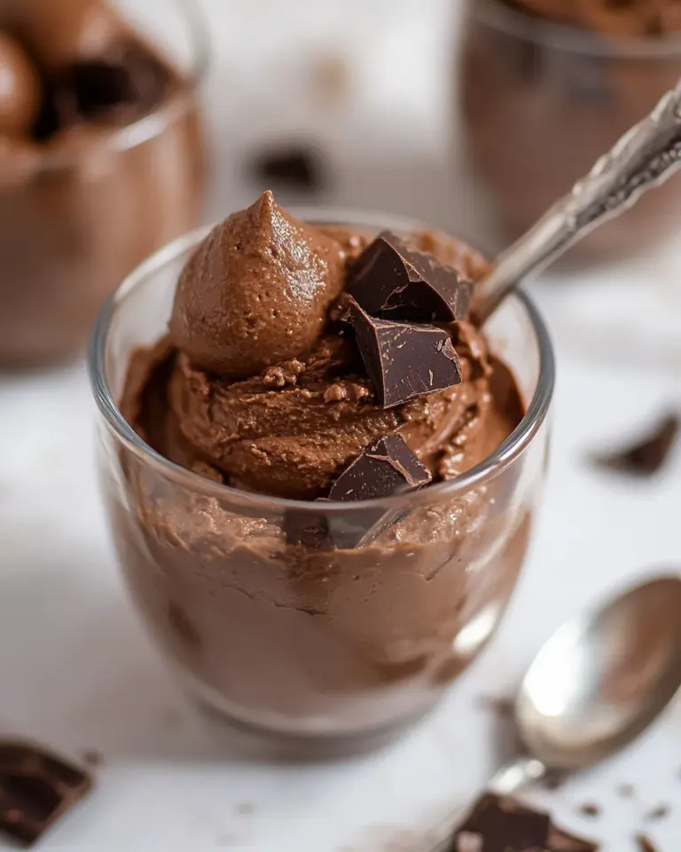 Easy 2-Ingredient Chocolate Mousse
