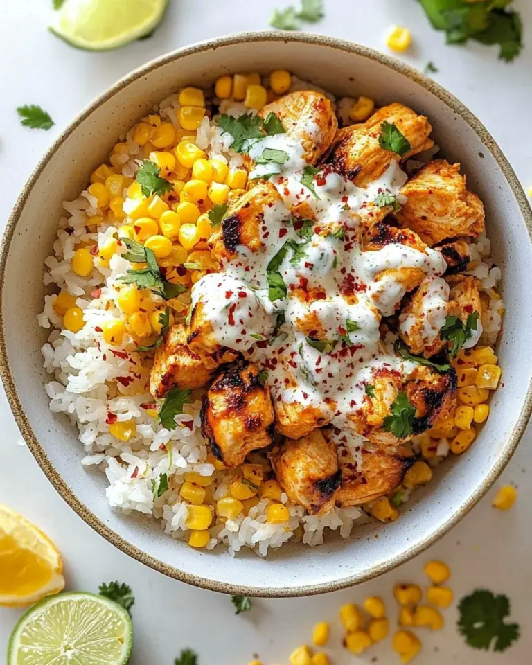 Easy Street Corn Chicken Rice Bowl