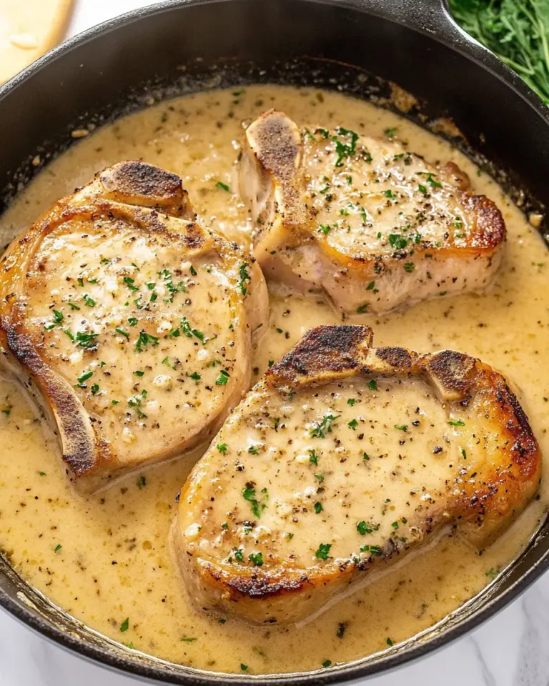 Garlic Parmesan Pork Chops