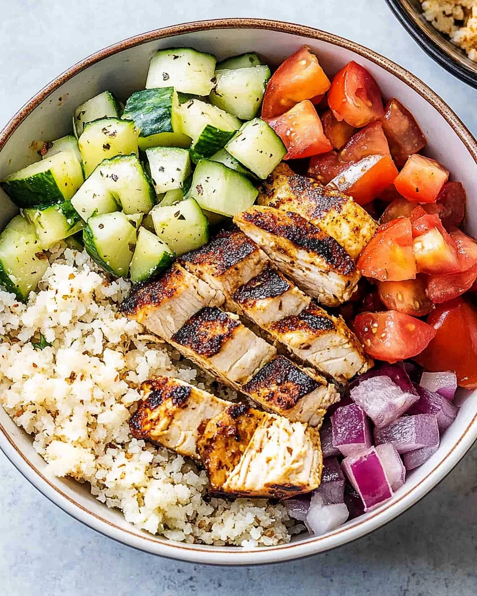 Greek Chicken Bowl