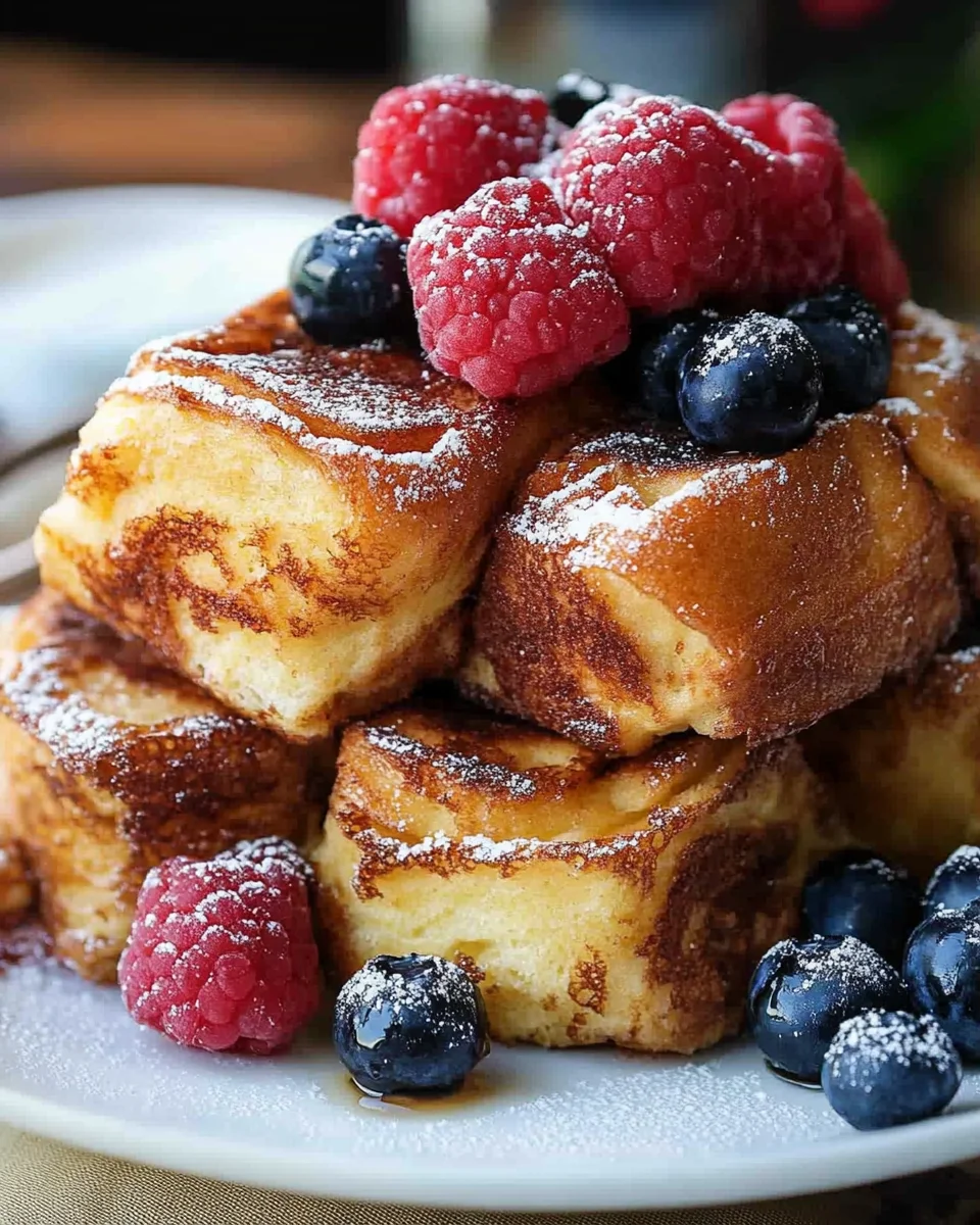 Hawaiian Roll French Toast