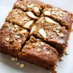 Healthy Breakfast Oatmeal Apple Cake