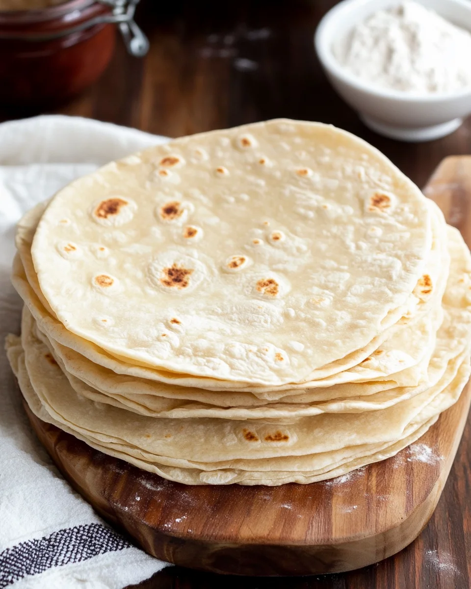 Homemade Flour Tortillas