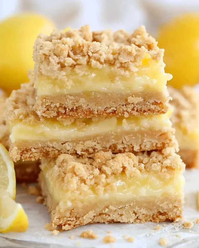 Homemade Lemon Crumb Bars