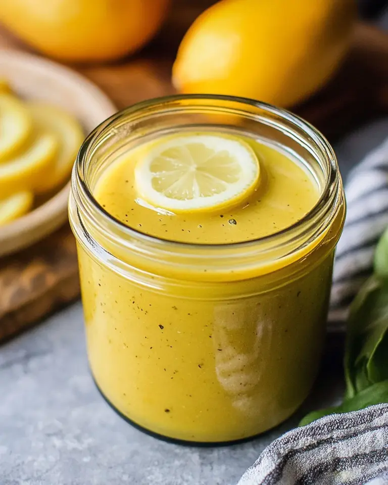 Honey Lemon Vinaigrette Salad Dressing Recipe