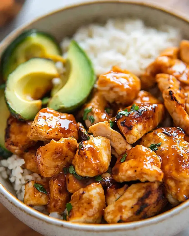 Hot Honey Chicken Bowls