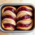 Jam Donut Babka (Vegan)