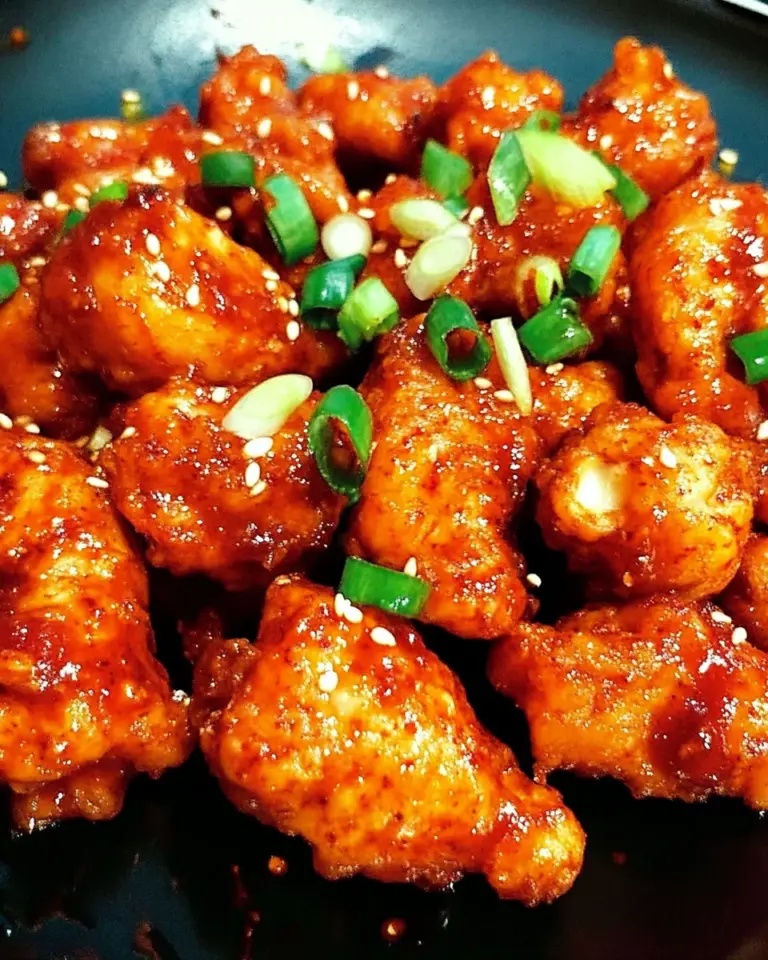 Korean Spicy and Sweet Fried Chicken