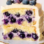 Lemon Blueberry Layer Cake