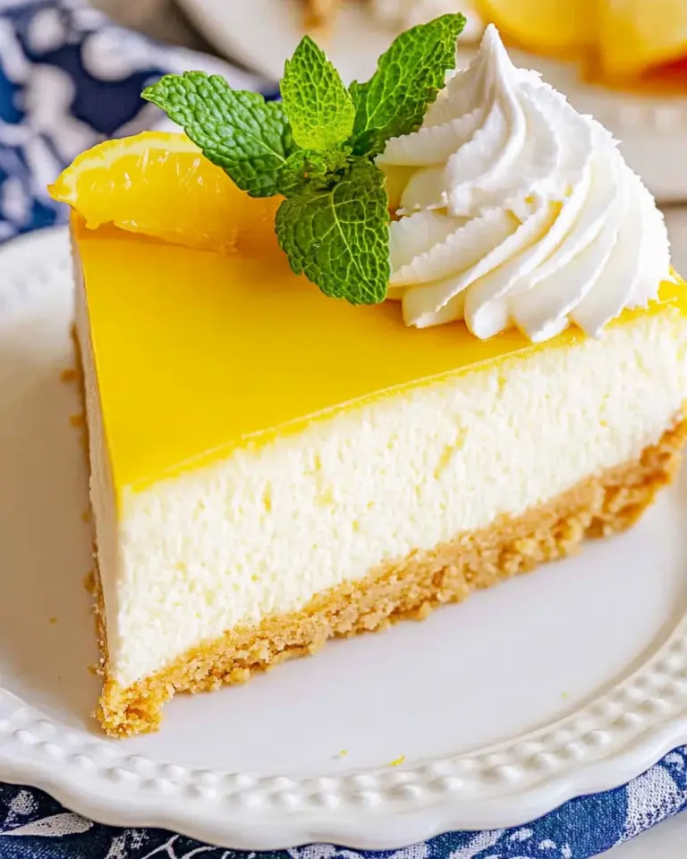 Lemon Cheesecake