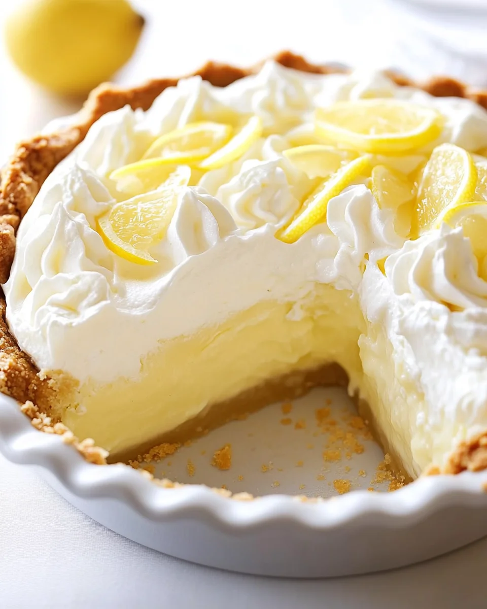 Lemon Cream Pie Lemon