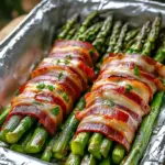 Low Carb Bacon Wrapped Asparagus