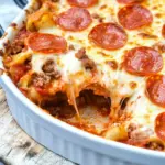 Meat Lover’s Pizza Casserole