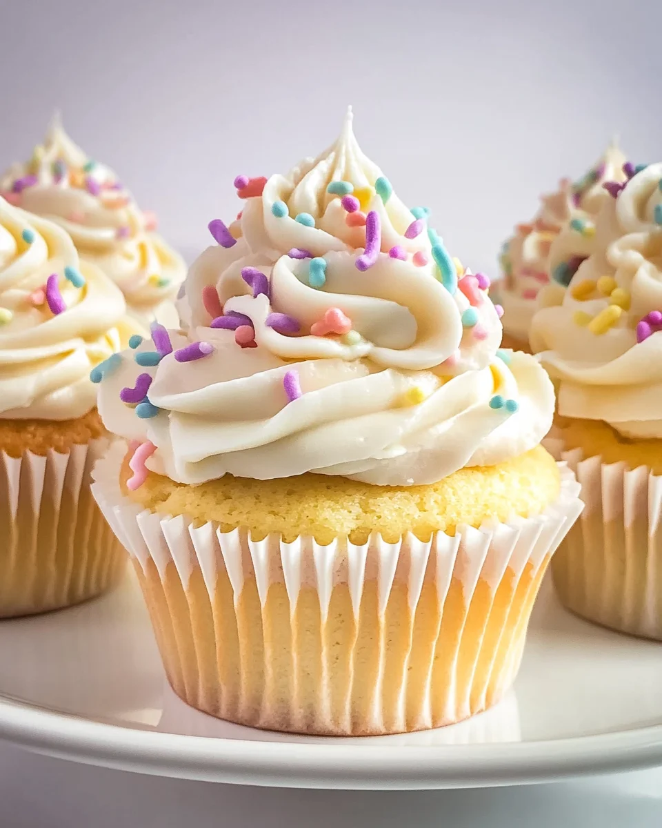 Moist and Fluffy Vanilla Cupcakes Moist