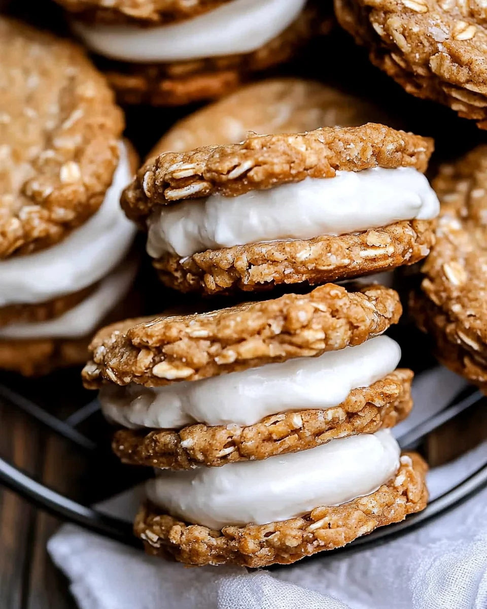 Oatmeal Cream Pies Oatmeal