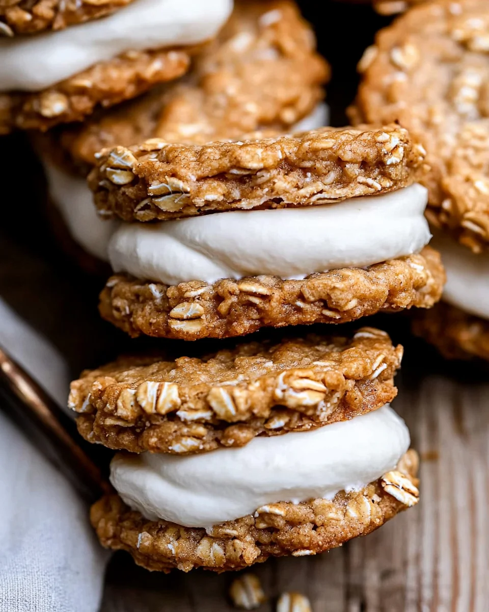 Oatmeal Cream Pies Oatmeal