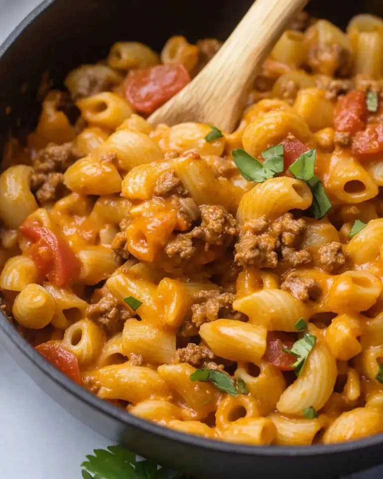 One Pot Taco Pasta Recipe