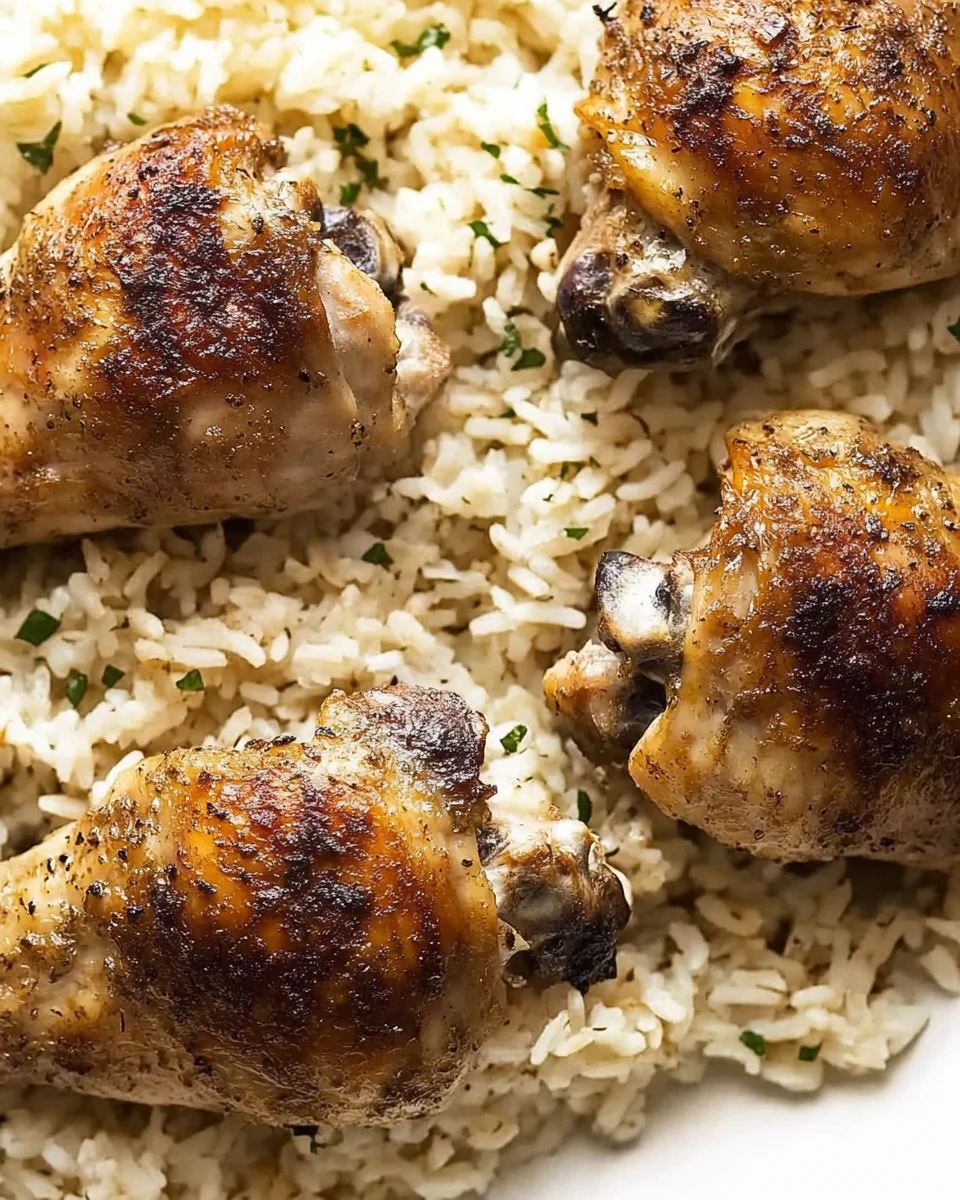 Oven-Baked Chicken and Rice Oven-Baked