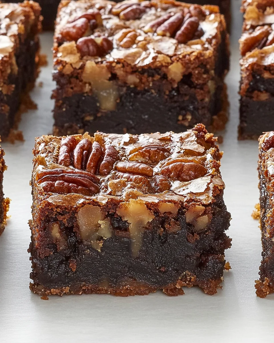 Pecan Pie Brownies