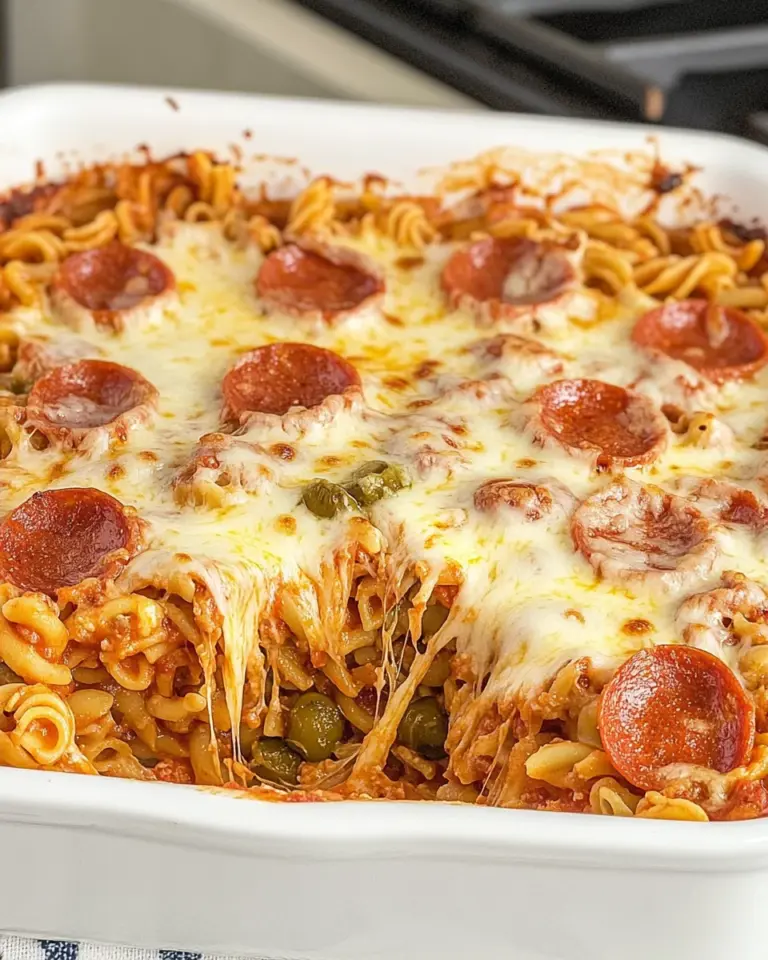 Pizza Pasta Casserole