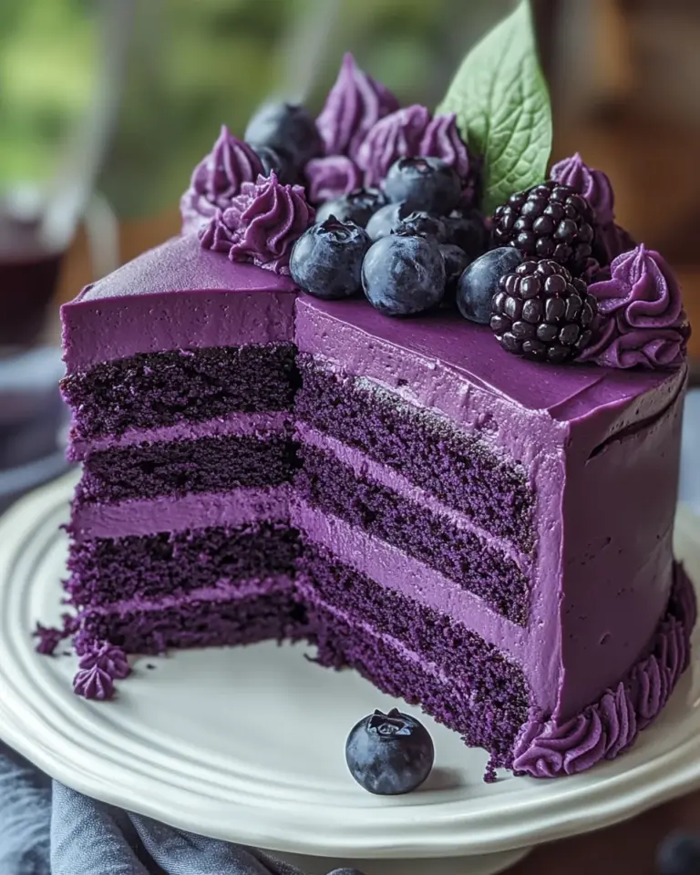 Purple Velvet Cake