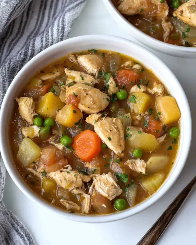 Slow Cooker Chicken Stew