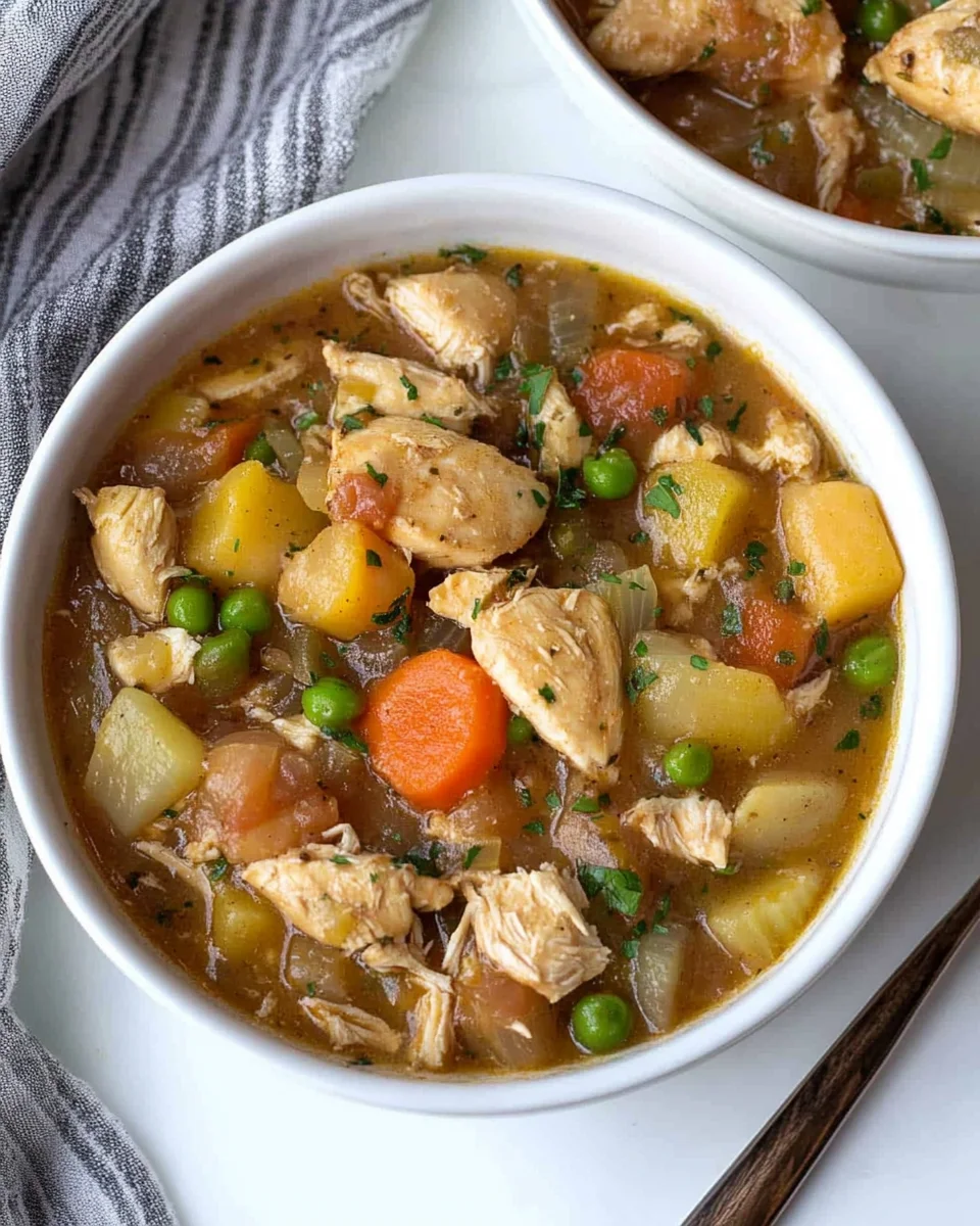 Slow Cooker Chicken Stew Slow Cooker Chicken Stew