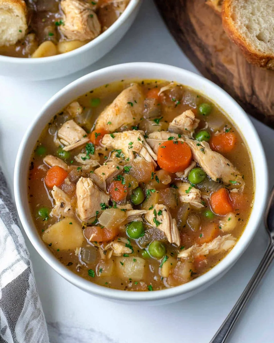 Slow Cooker Chicken Stew Slow