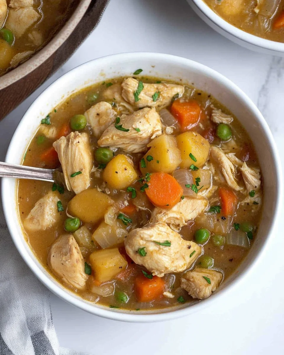 Slow Cooker Chicken Stew Slow