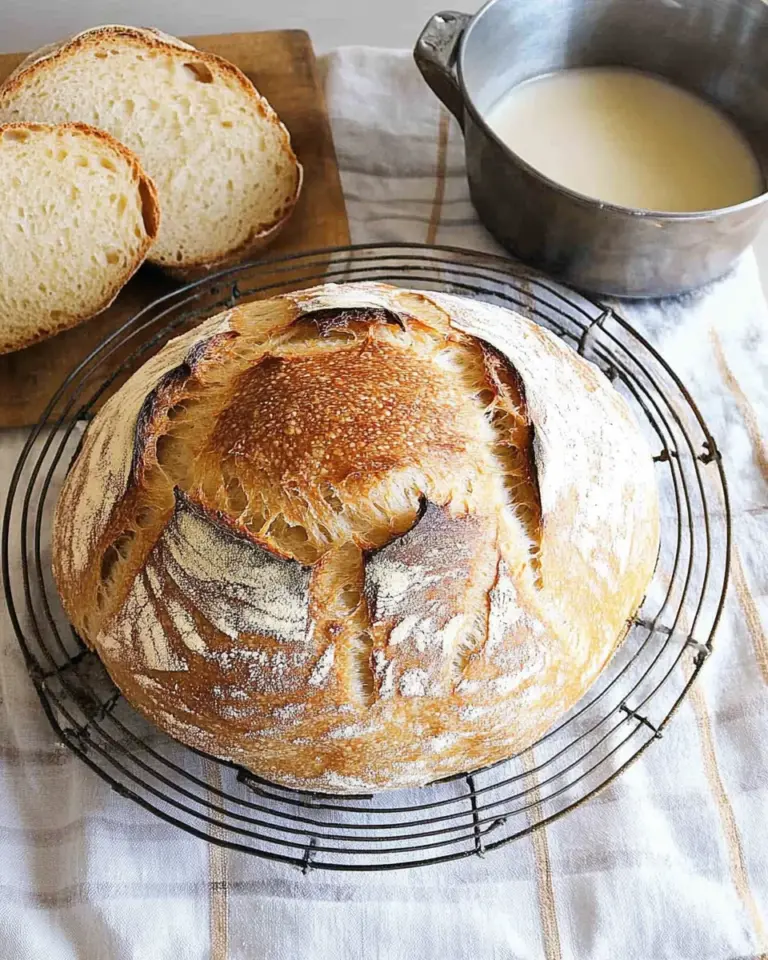 Speedy Same Day Sourdough Bread Recipe