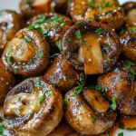 Steakhouse Garlic Butter Mushrooms