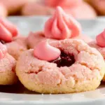 Strawberry Kiss Cookies