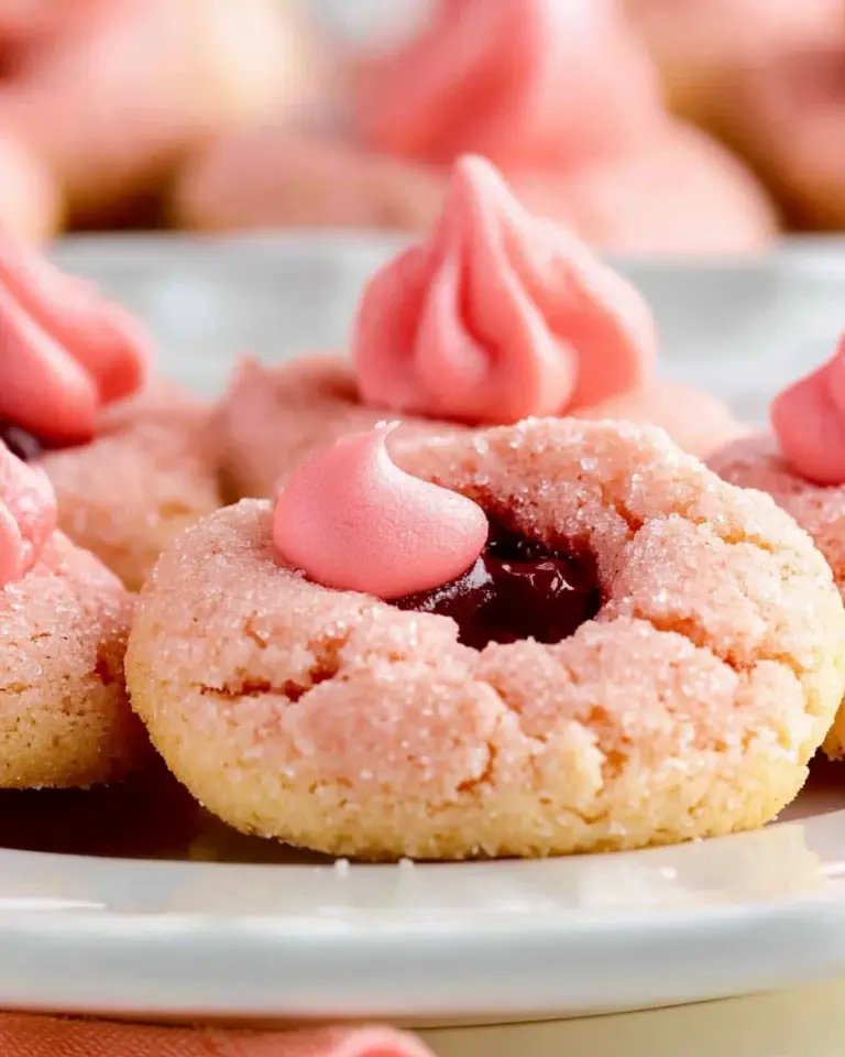 Strawberry Kiss Cookies