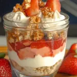 Strawberry Pretzel Salad Parfaits