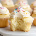 Vanilla Birthday Cupcakes