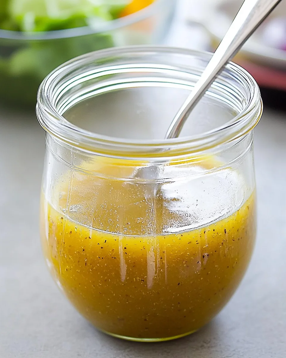 Vinaigrette Salad Dressing Recipe