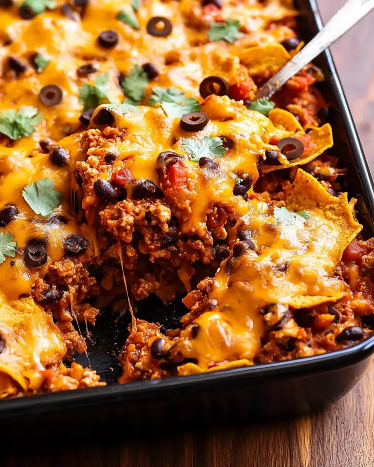 Walking Taco Casserole