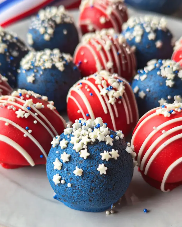 4th Of July Oreo Balls