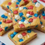 4th of July Cake-Mix Cookie Bars 4th of July Cake-Mix Cookie Bars
