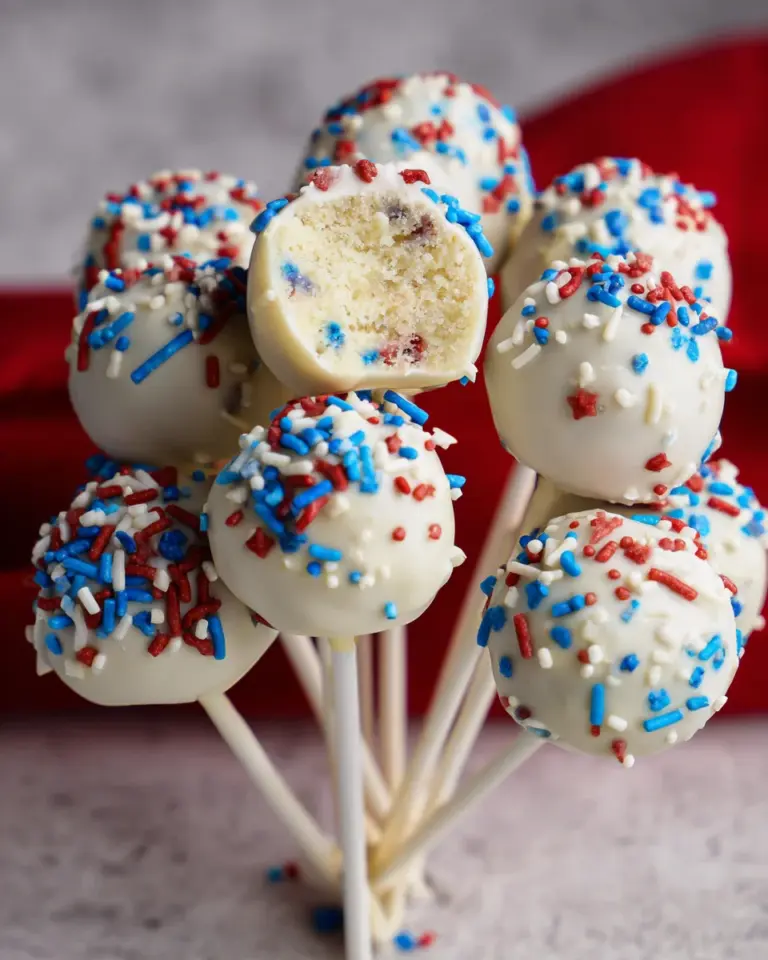 4th of July Cake pops
