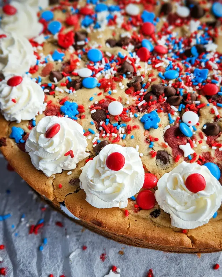 4th of July Cookie Cake