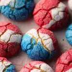4th of July Crinkle Cookies 4th of July Crinkle Cookies