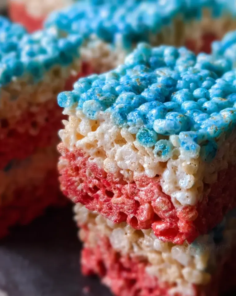 4th of July Rice Krispie Treats