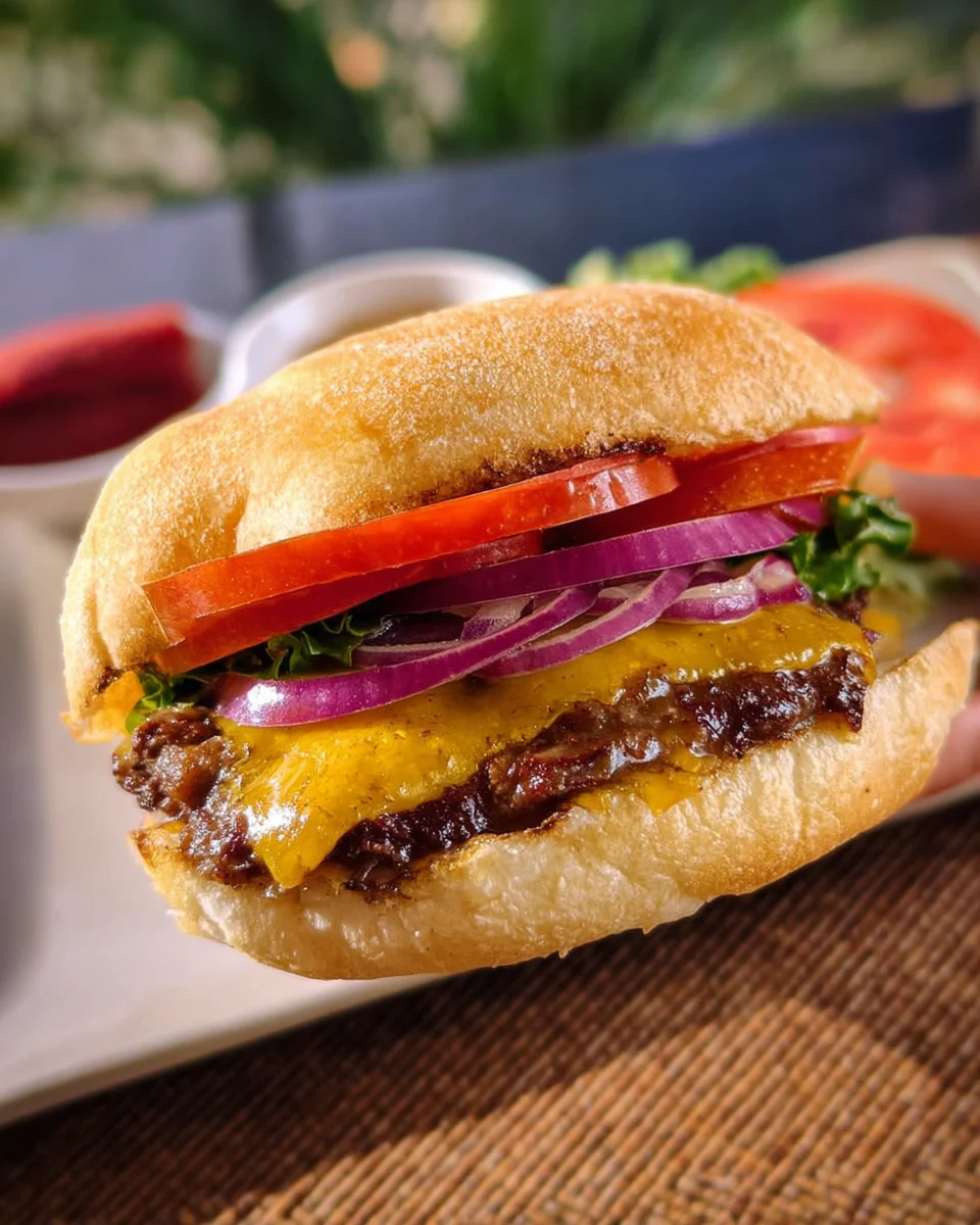All American Cheese Burger