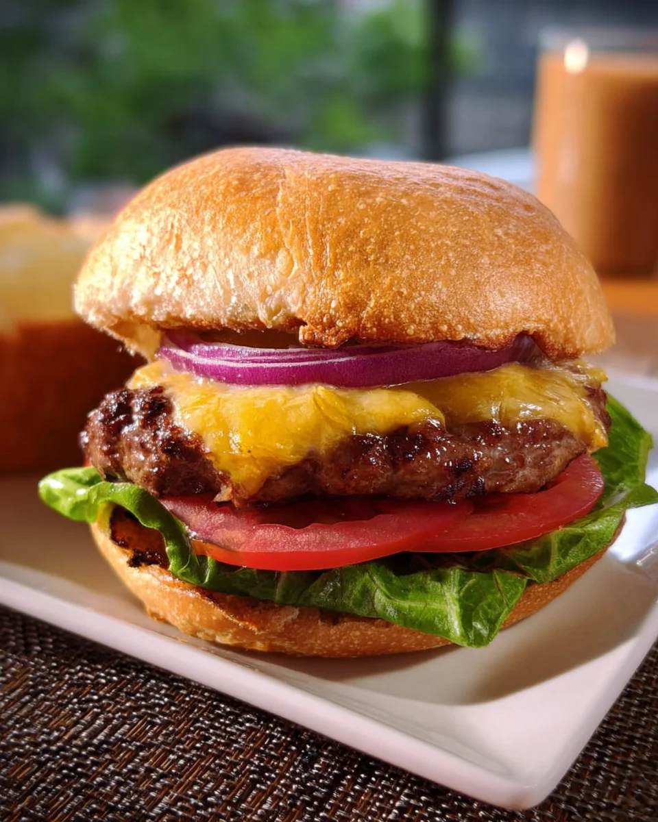 All American Cheese Burger All