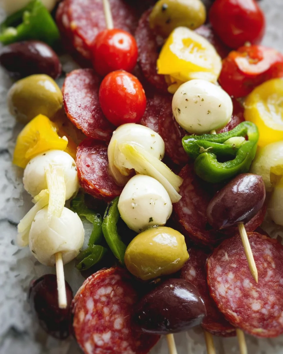 Antipasto Skewers