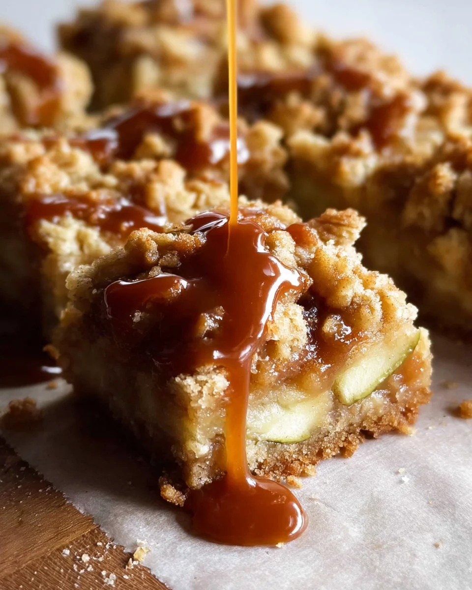 Apple Crumble Bars Apple