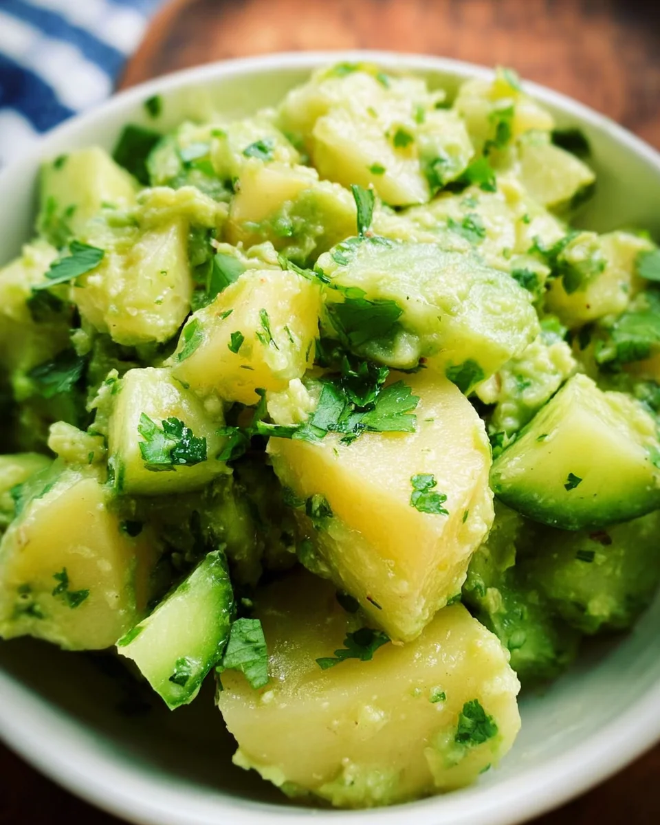 Avocado Potato Salad Avocado