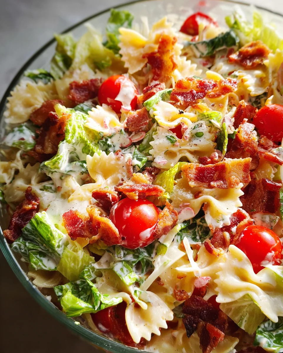BLT Pasta Salad BLT